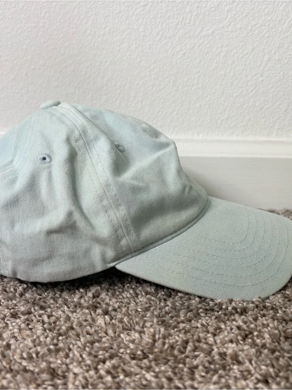 Women’s Baby Blue Taco Embroidered Baseball Cap